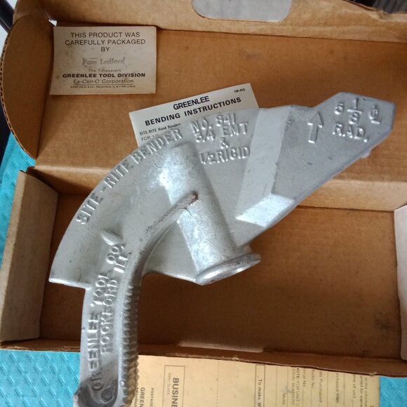 Hand Conduit Bender - Picture 3 of 6